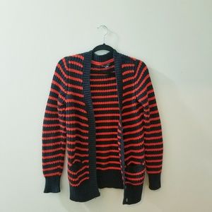 Winter Sale! Warm Tommy Hilfiger -Striped Cardigan